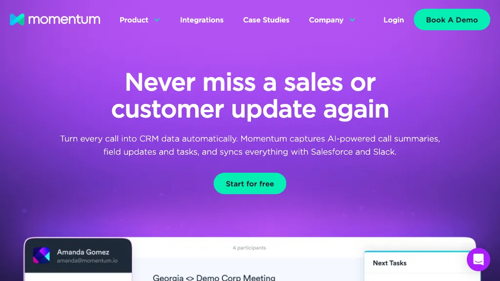 Momentum 工具截图