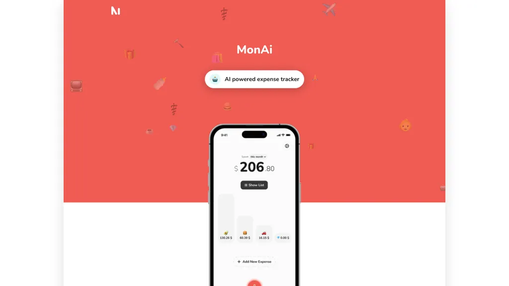 MonAi 官网截图