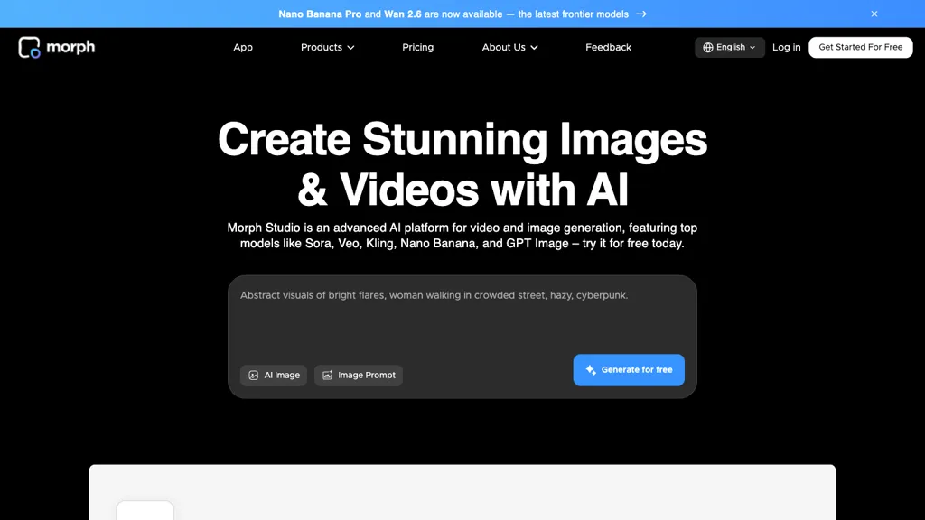 Morph Studio 工具截图