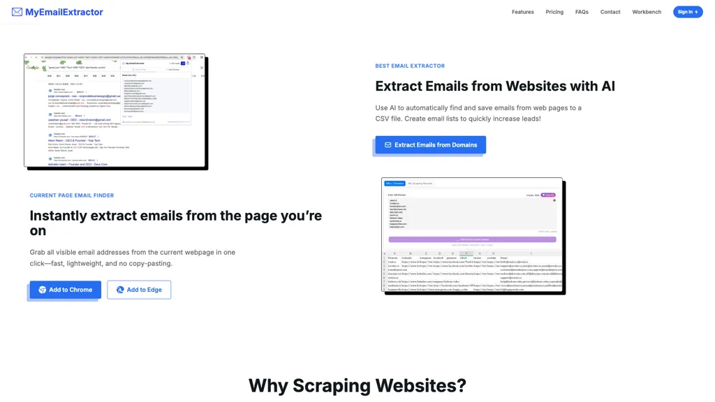 My Email Extractor 官网截图