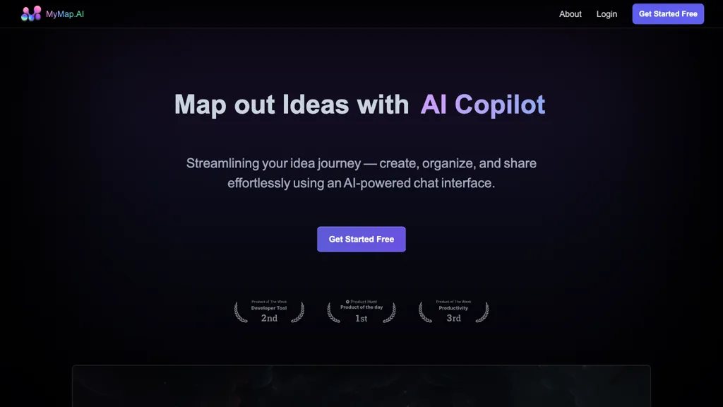 MyMap.AI 官网截图