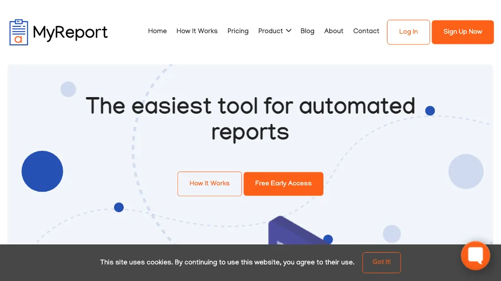 MyReport 官网截图