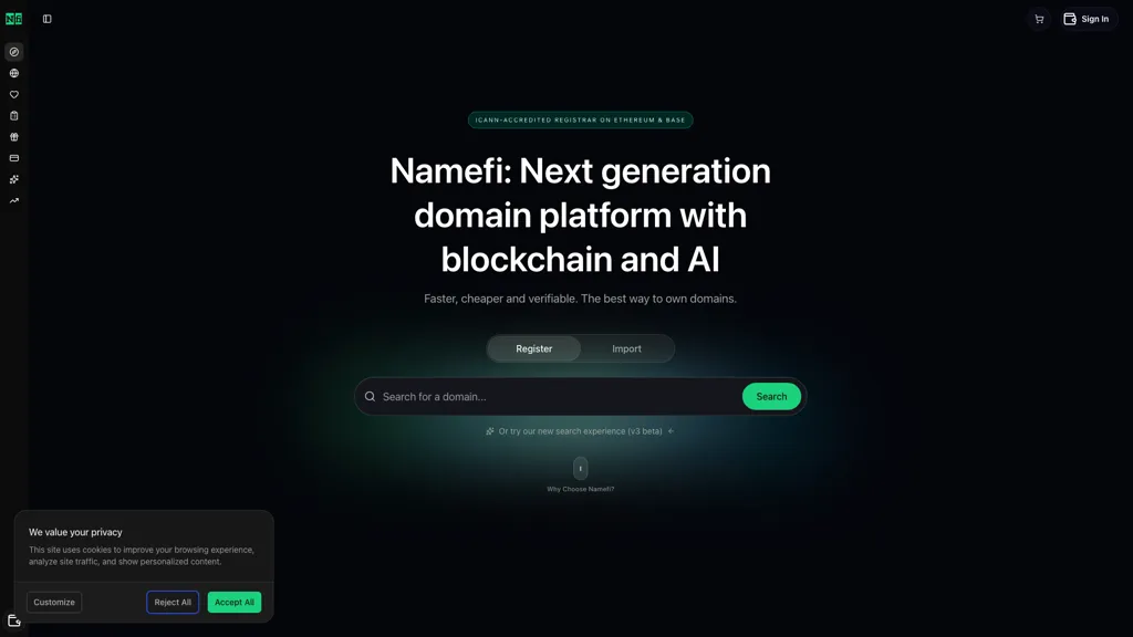 Namefi 工具截图