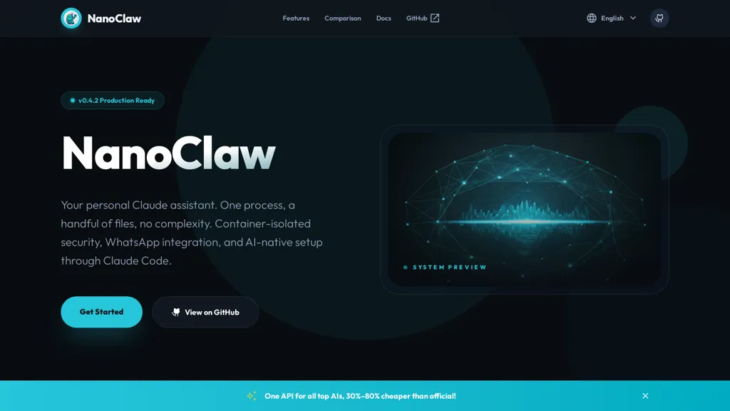 NanoClaw 工具截图