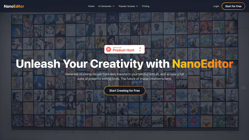 NanoEditor 官网截图