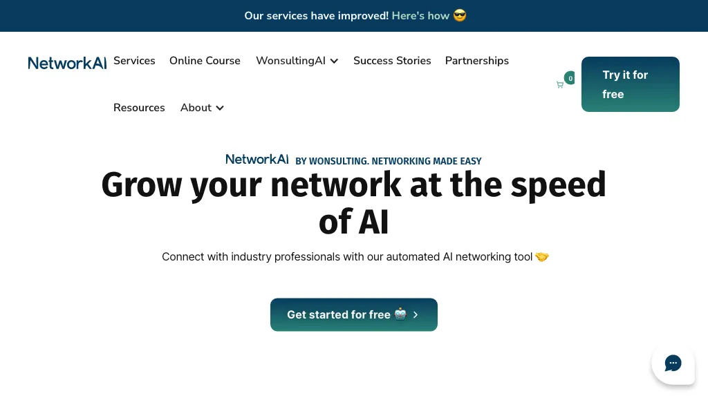 NetworkAI 官网截图
