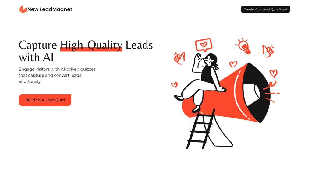 New LeadMagnet 官网截图