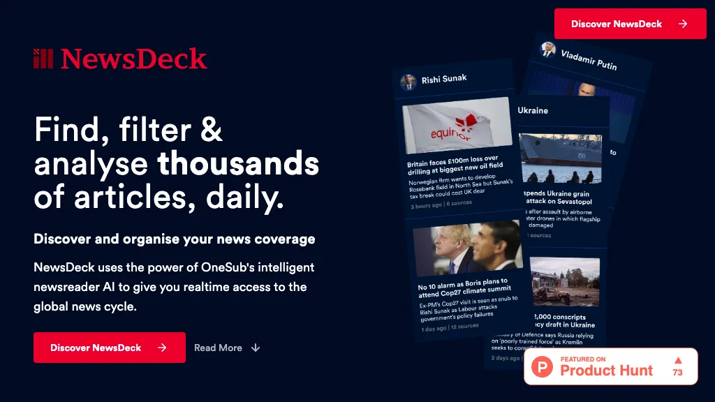 NewsDeck from OneSub 工具截图
