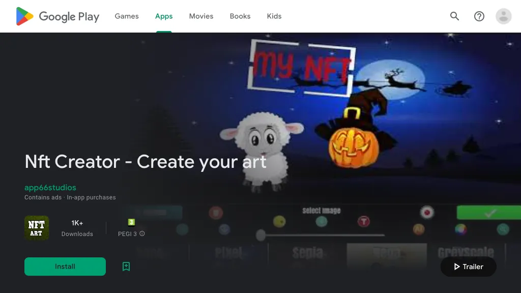 Nft Creator 官网截图