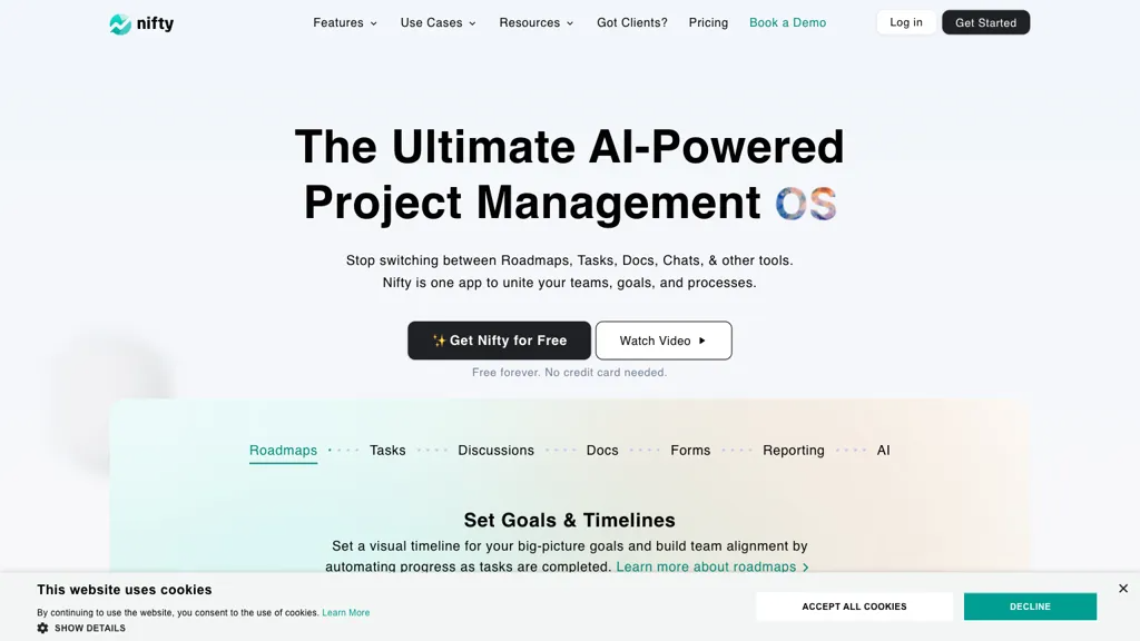 Nifty 官网截图