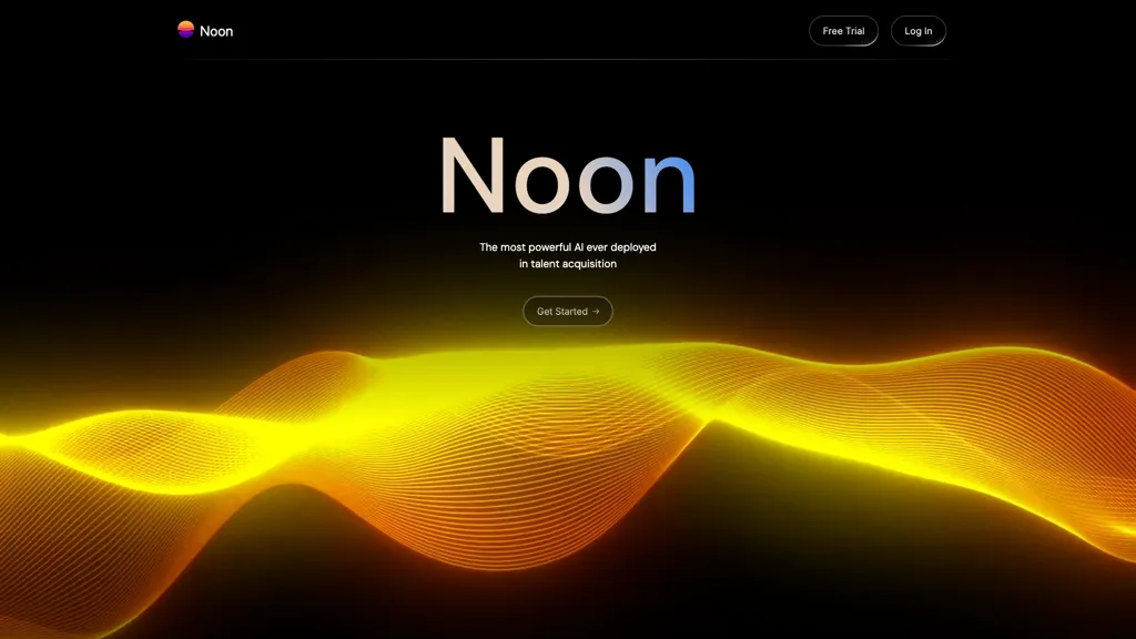 Noon AI 官网截图