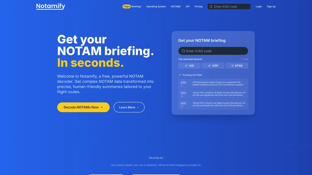 Notamify 工具截图