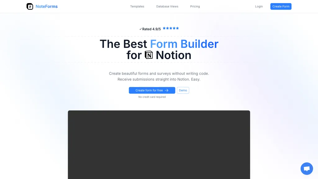 NoteForms 工具截图