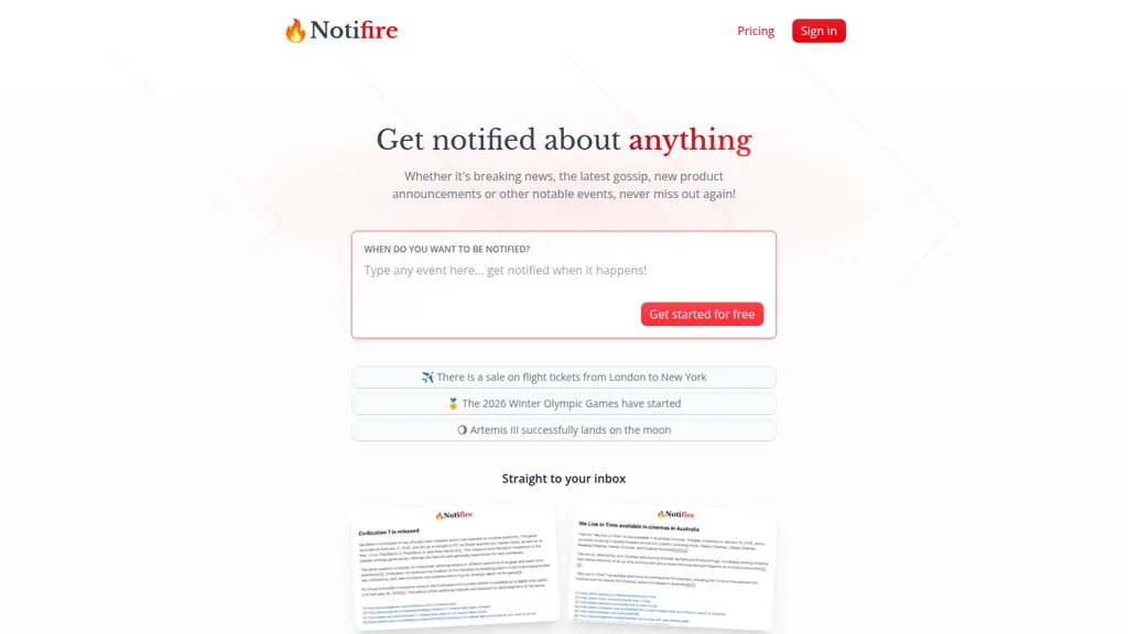 notifire.freeth.dev 工具截图