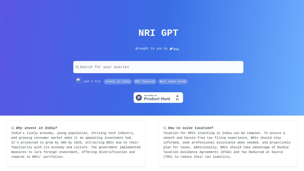 NRI GPT 工具截图