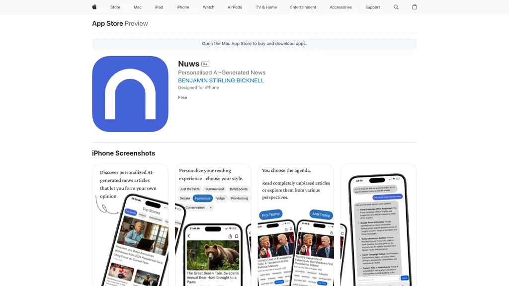Nuws 工具截图