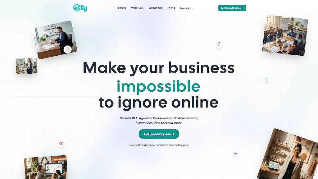 Olly 2.0 官网截图