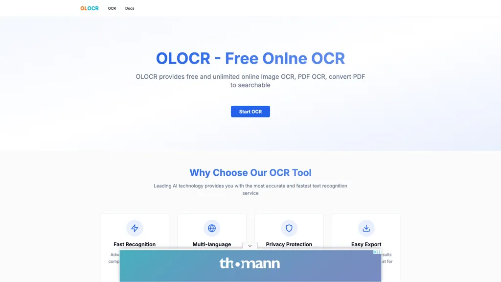 OLOCR 工具截图