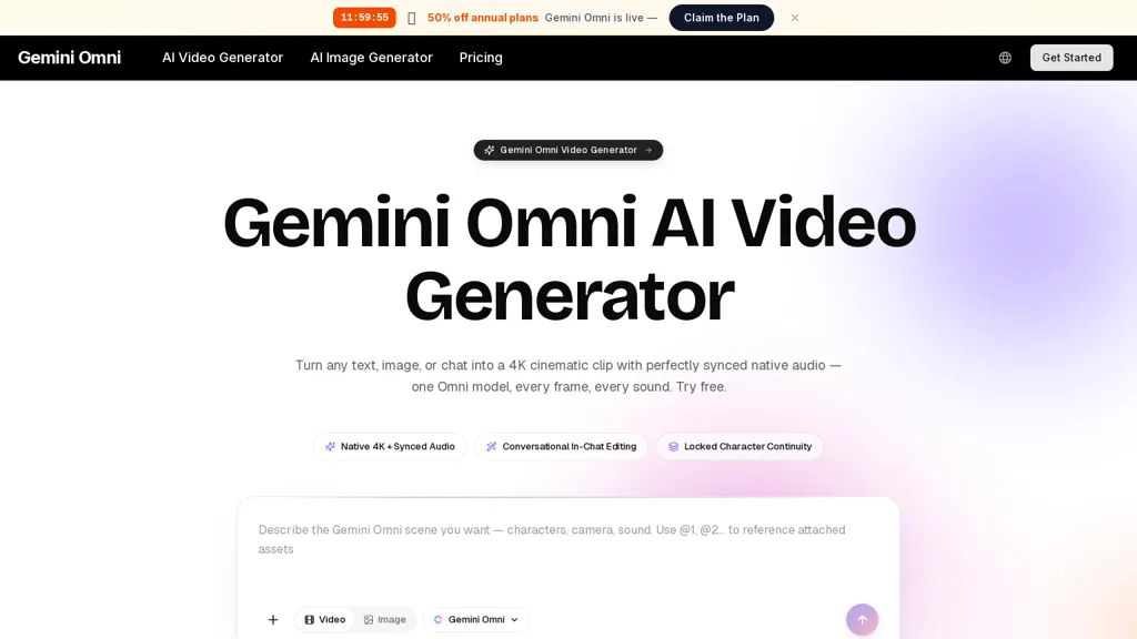 omni-gemini.ai 官网截图