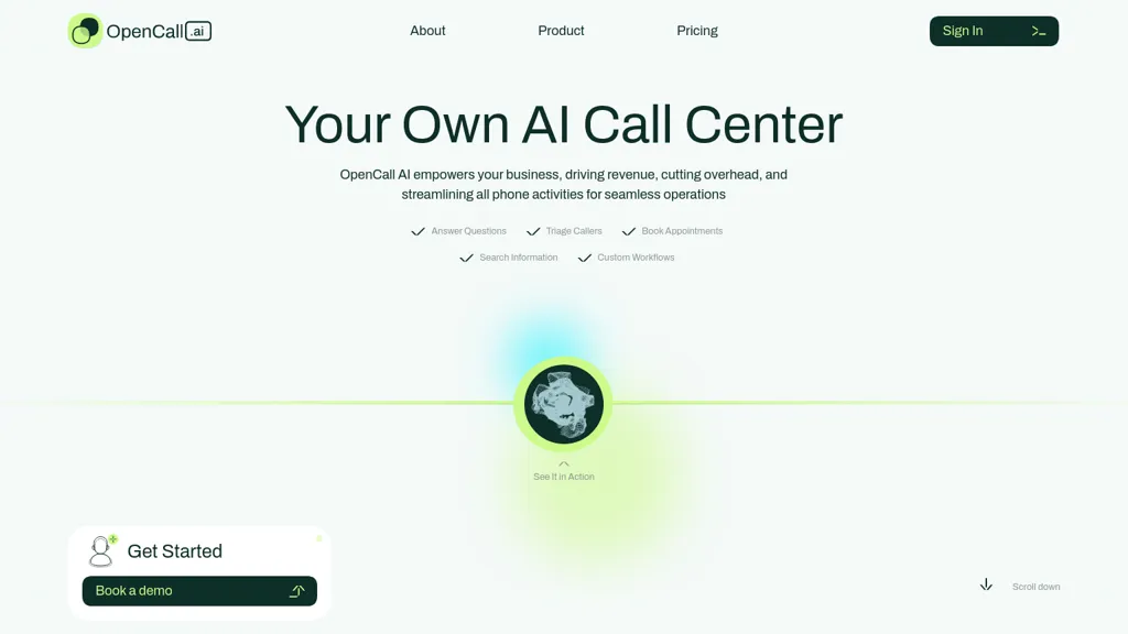 OpenCall 工具截图