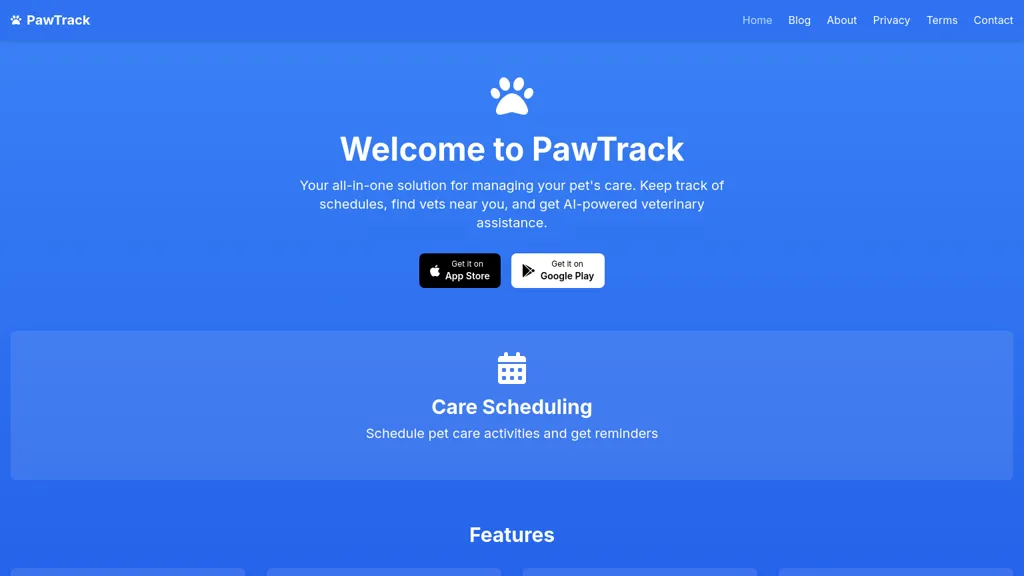 PawTrack 工具截图
