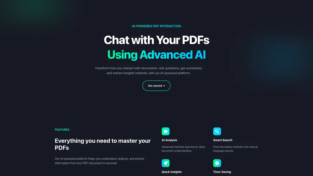 PDFConvo 官网截图