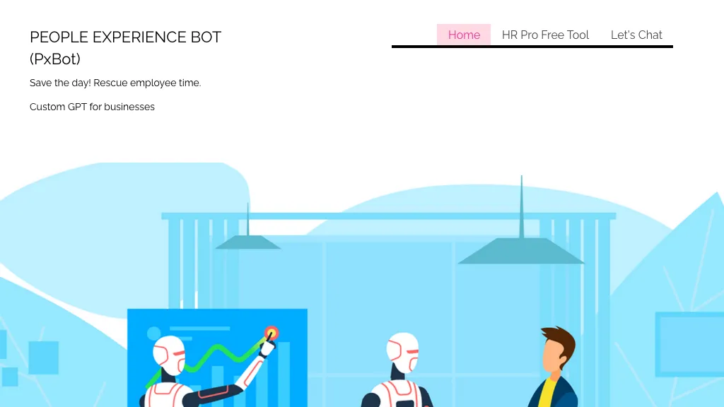 Peoplexbot 官网截图