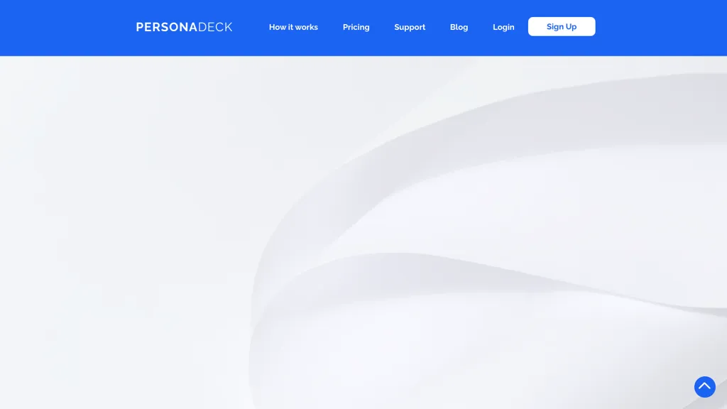 Personadeck.io 官网截图