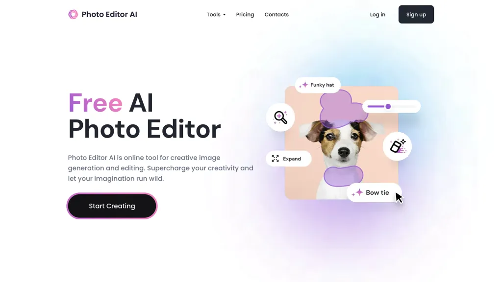 PhotoEditor.ai 官网截图