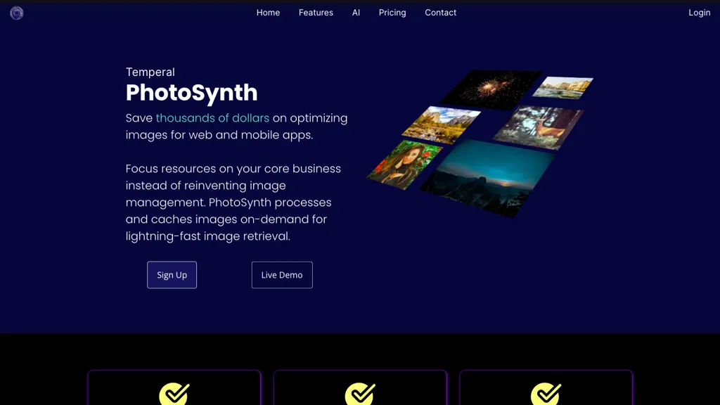 PhotoSynth 官网截图