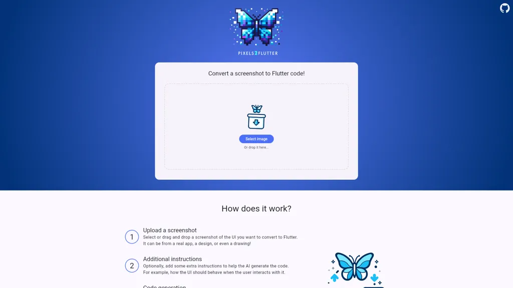 Pixels2Flutter 工具截图