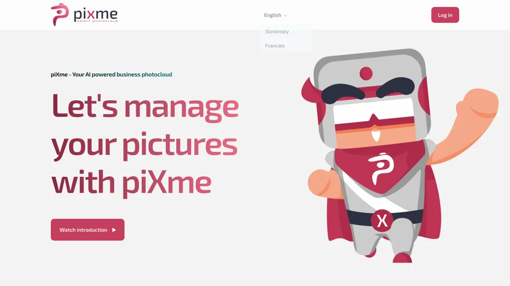 piXme 官网截图