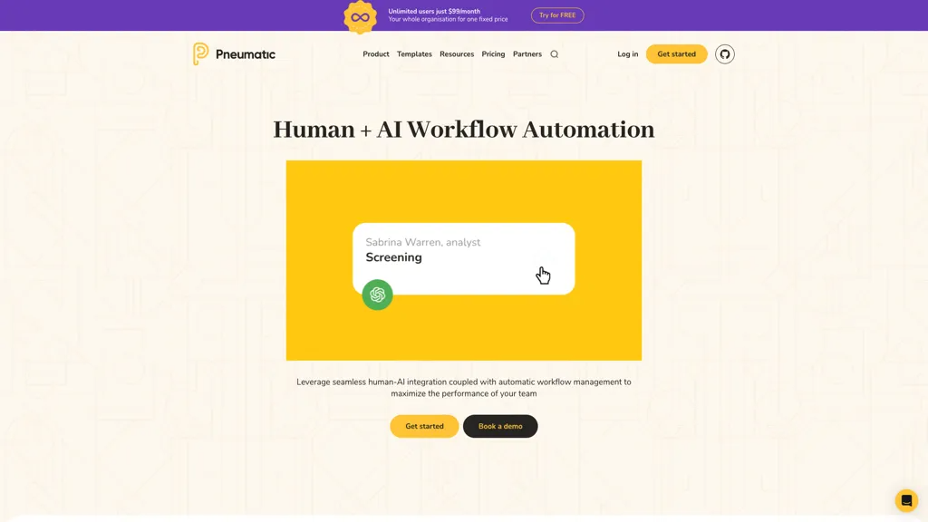 Pneumatic Workflow 工具截图