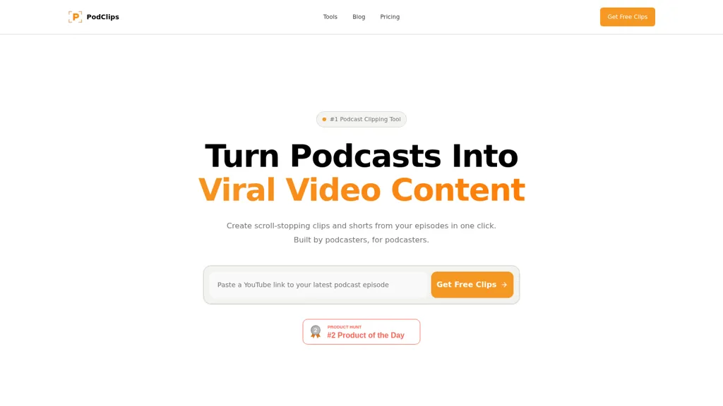 PodClips 工具截图