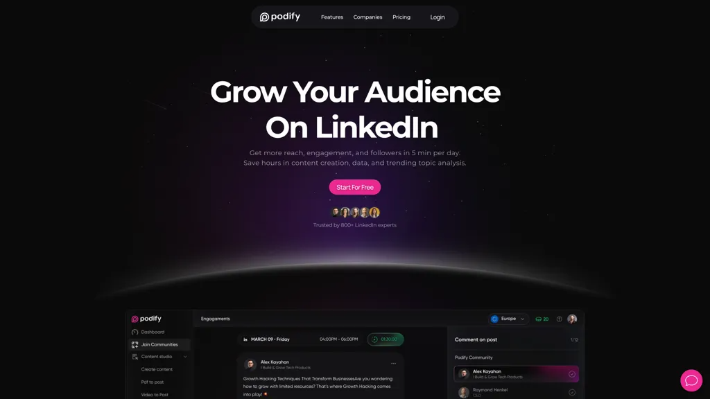 Podify.io 工具截图