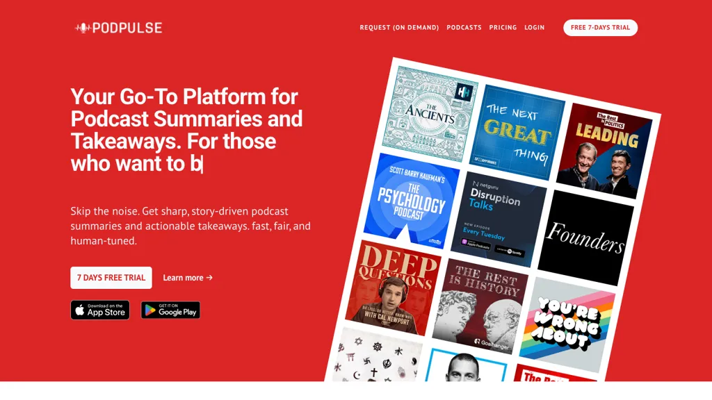 PodPulse.ai 工具截图