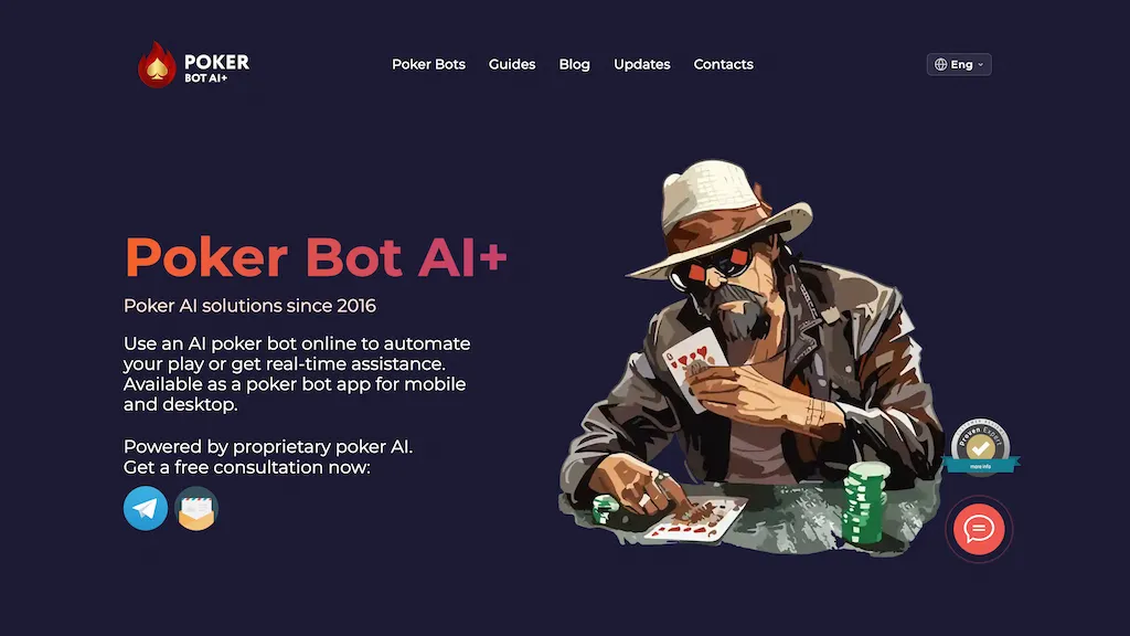 Poker bot AI 工具截图