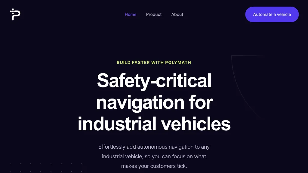 Polymath Robotics 官网截图