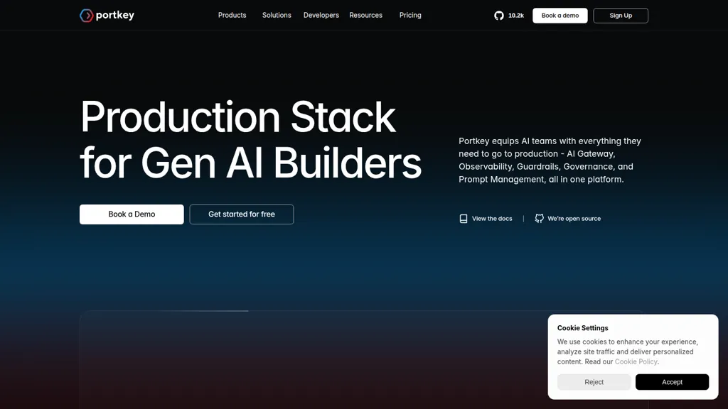 portkey.ai 官网截图