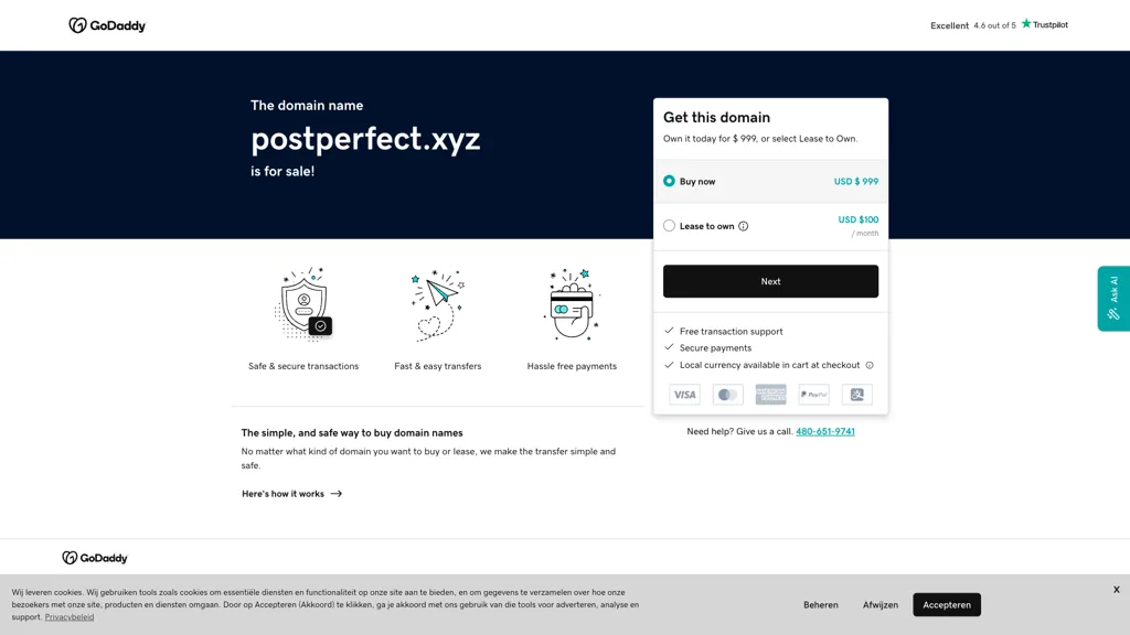 PostPerfect 官网截图