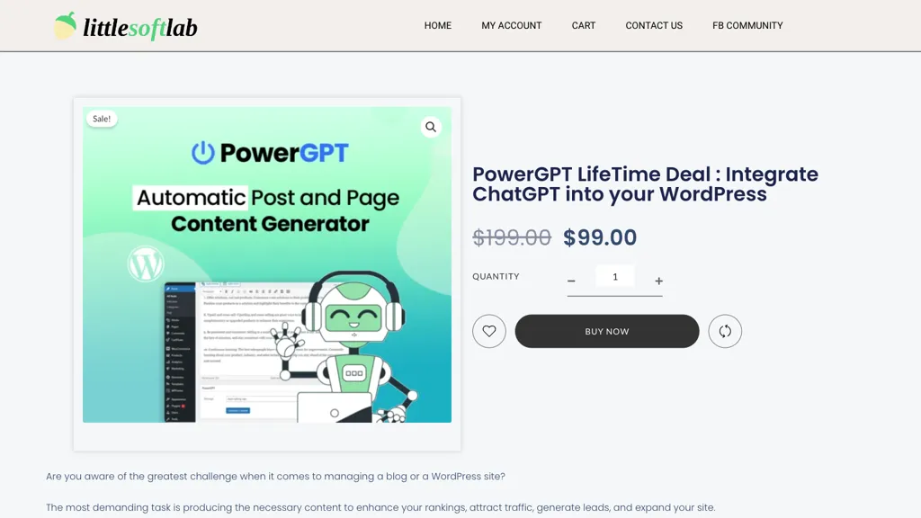 Powergpt 官网截图