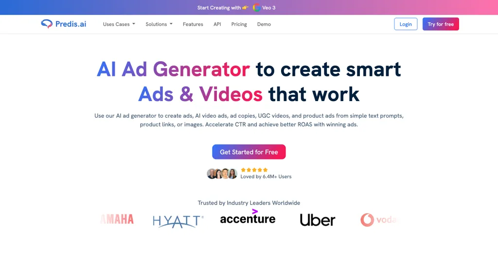 Predis.ai 官网截图