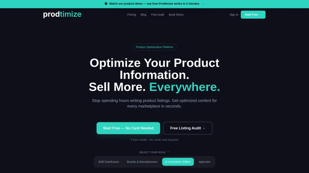 Prodtimize 工具截图