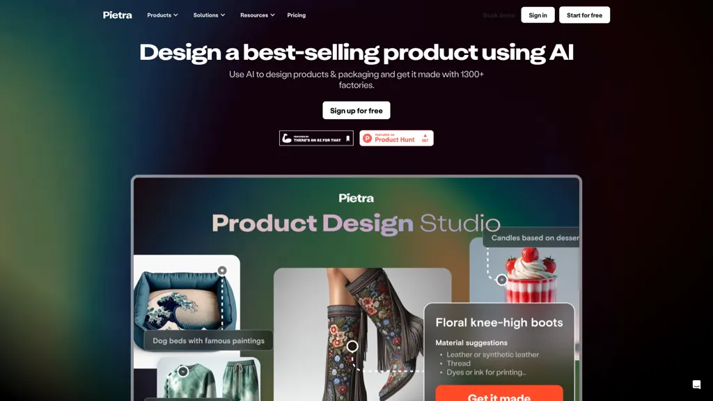Product Design Studio 官网截图
