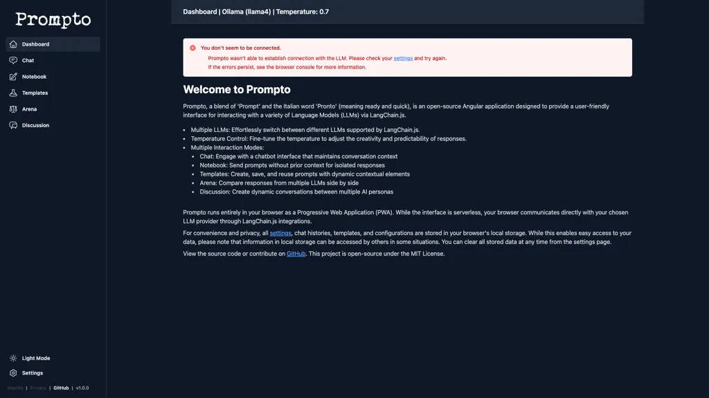 Prompto 工具截图