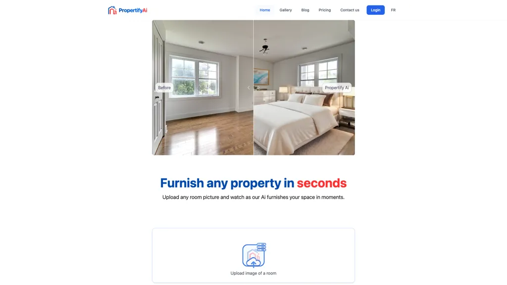 Propertify Ai 官网截图