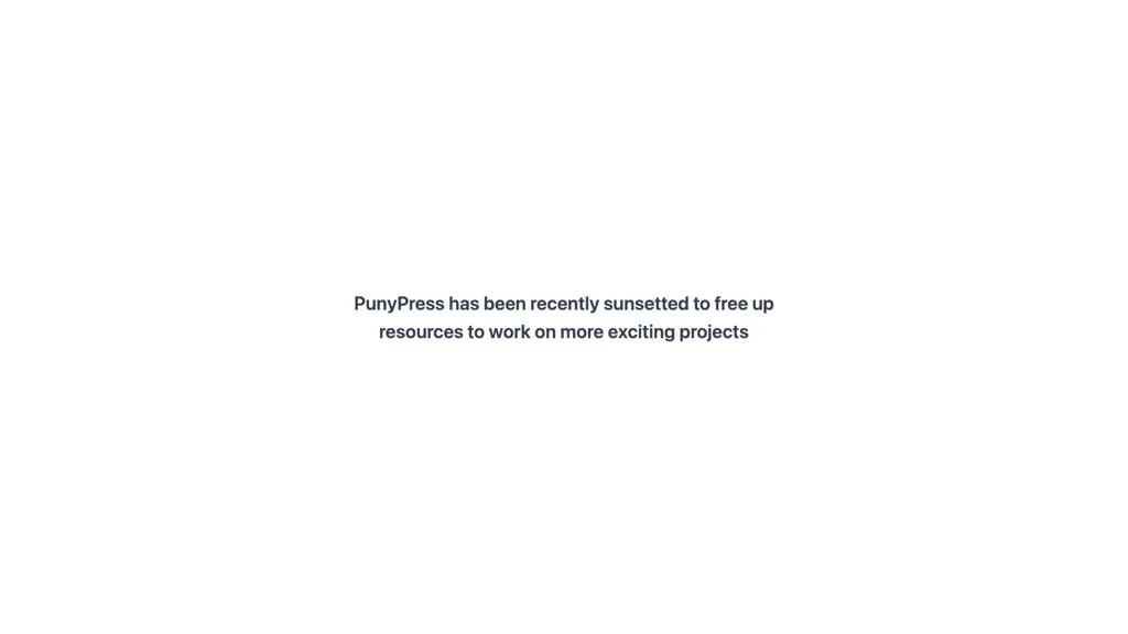 PunyPress 工具截图