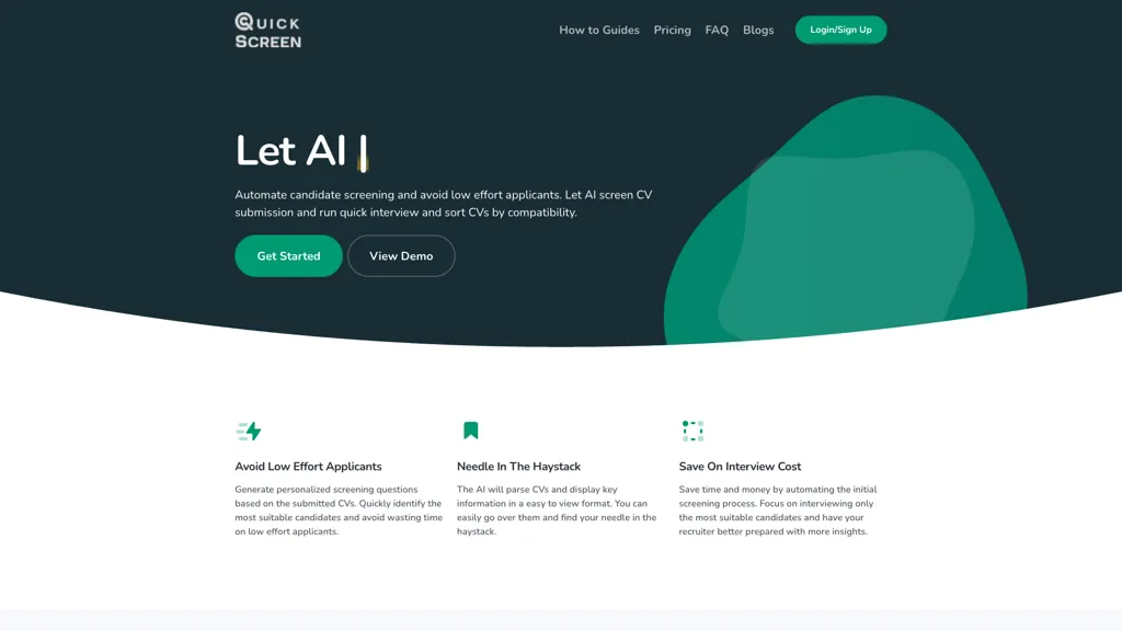 QuickScreen.AI 工具截图