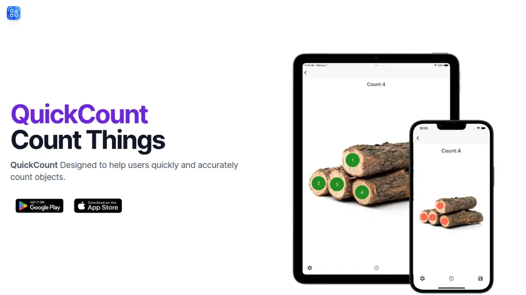 Quikcount 官网截图