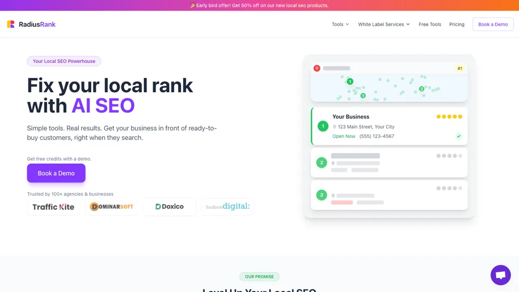 RadiusRank 工具截图